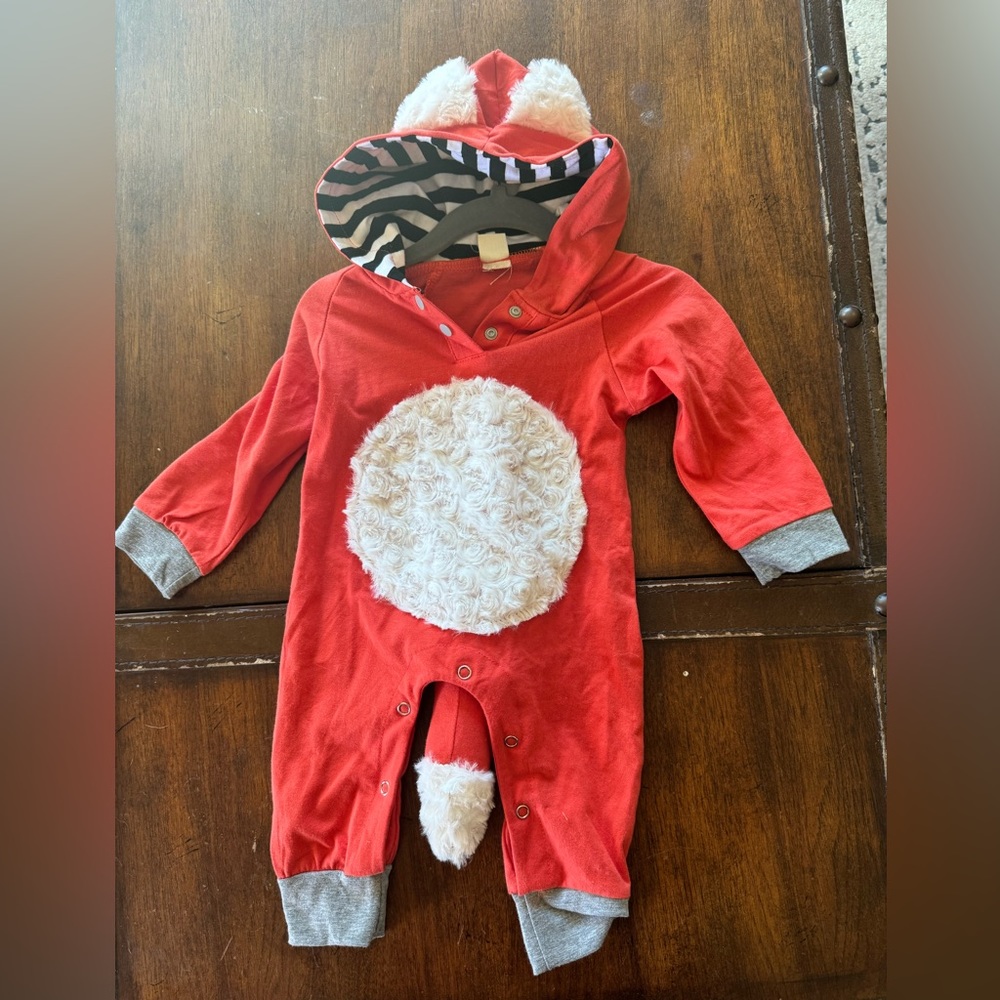 Fox baby costume 3-6mo